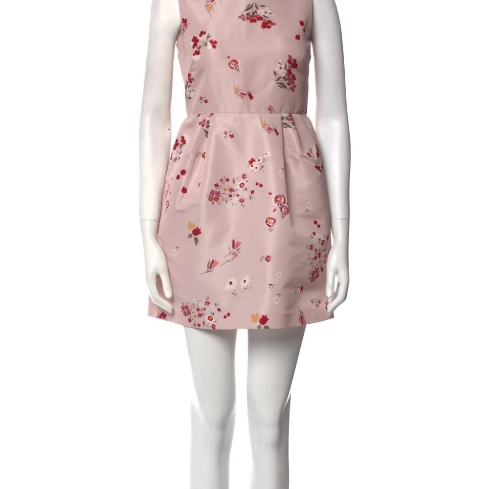 Red Valentino Pink Floral Dress